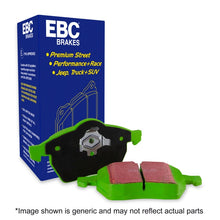 Load image into Gallery viewer, EBC 08-11 Chrysler Town &amp; Country 3.3 Greenstuff Front Brake Pads