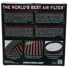 Load image into Gallery viewer, K&amp;N Universal Custom Air Filter - Oval - Red - 8.813 L x 6.188in W x 2.25in H