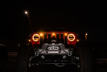 Load image into Gallery viewer, DV8 Offroad 2018+ Jeep JL Grill Amber Marker Lights
