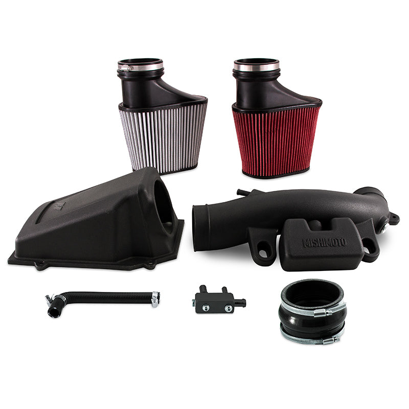 Mishimoto 2018+ Jeep Wrangler JL 2.0T Air Intake w/ Dry Washable Filter