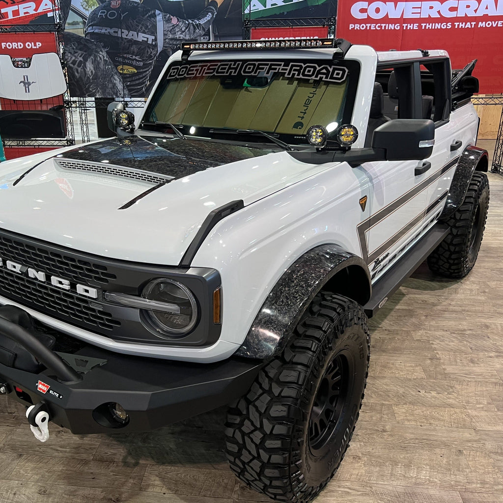 2021-2022 Ford Bronco Hood  Ram Air – Battle Born Offroad